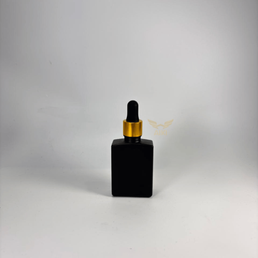 قارورة زجاج اسود 30 مل (1 حبة)