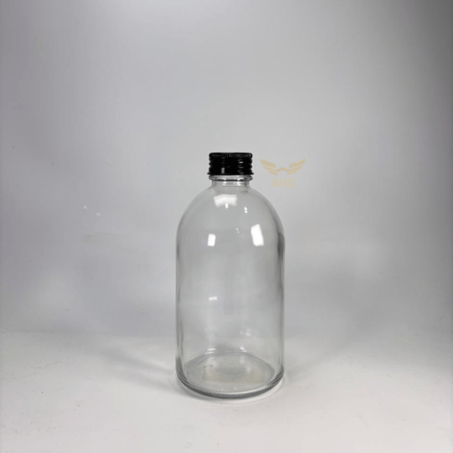 قارورة زجاج شفاف 350 مل