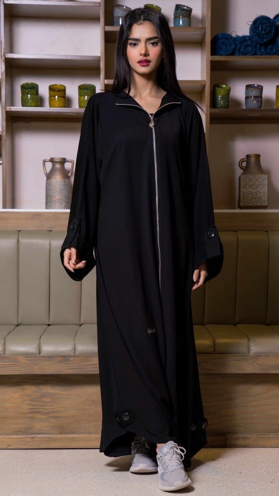 عباية عملية بسحاب