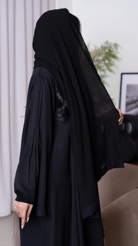 عباية كلوش كسرات من الخلف