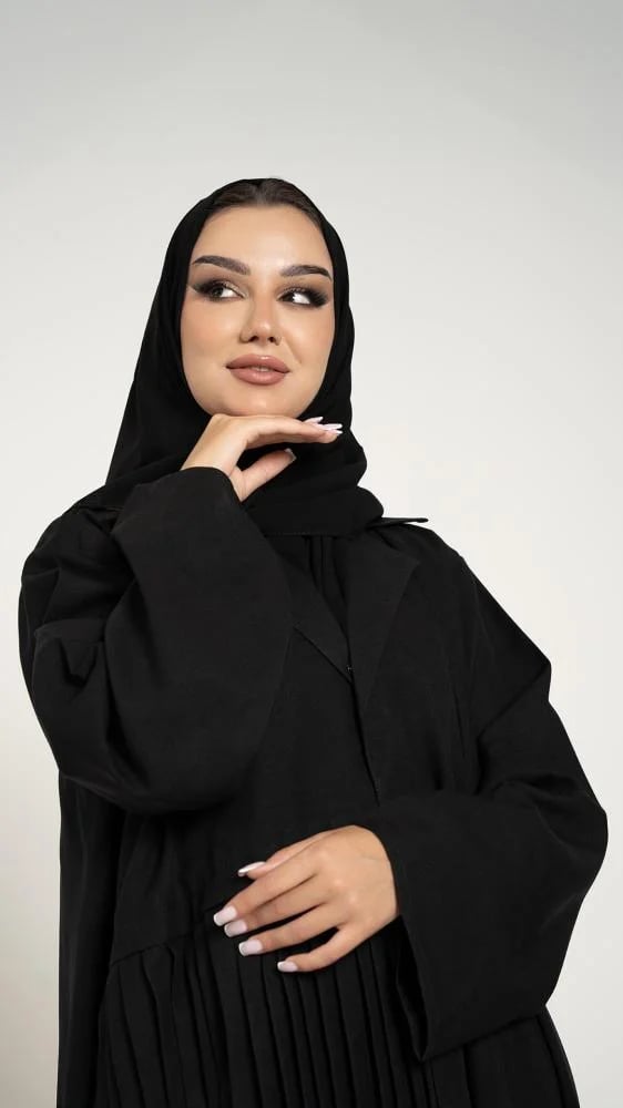 Formal abaya with side slits