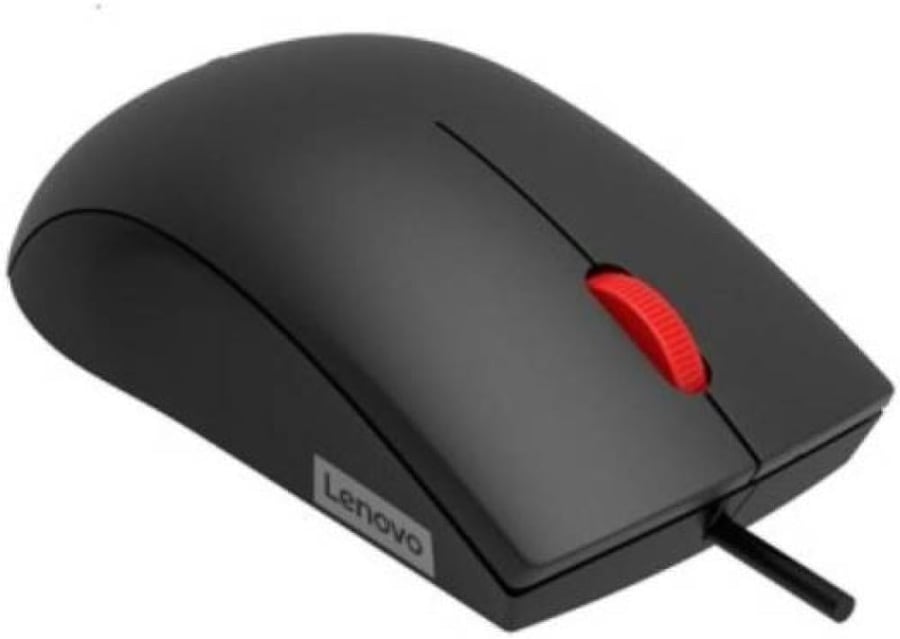 ماوس Lenovo 120 سلكي – أسود | أداء ثابت وسهولة استخدام