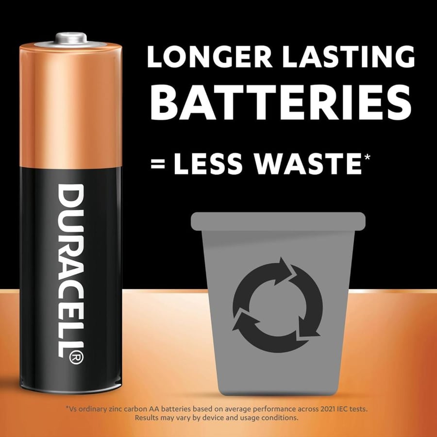 بطاريات دوراسيل AAA أصلية (Duracell AAA Alkaline Batteries LR03 – Pack of 2) – طاقة موثوقة للأجهزة الصغيرة