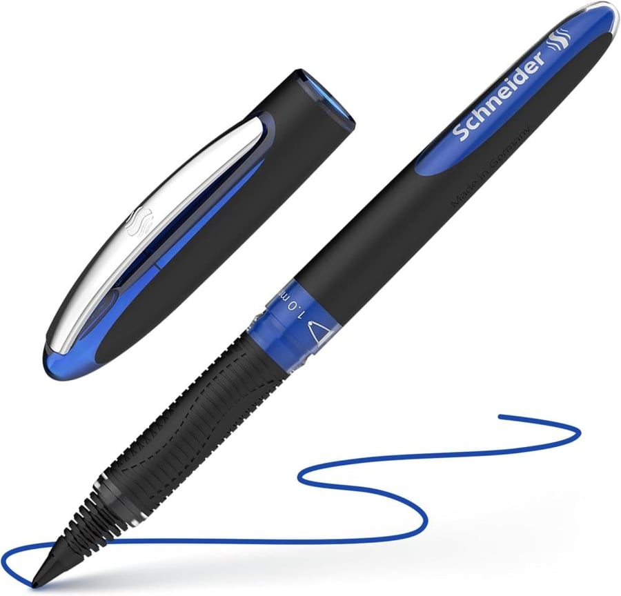 قلم حبر رولر شنايدر One Sign Pen – أزرق – سمك 1.0 مم – صناعة ألمانية - حبة