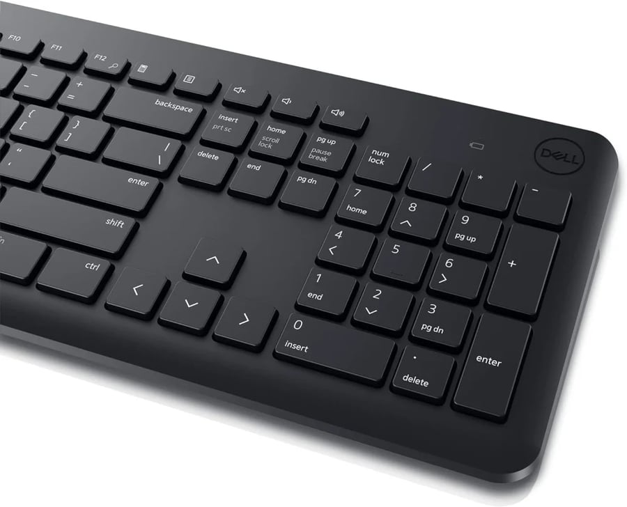 Dell KM3322W Wireless Keyboard and Mouse Combo for Office