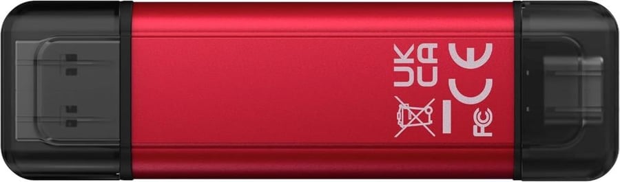 وحدة تخزين خارجية Kingston Dual Portable SSD 1TB – USB-A + USB-C | USB 3.2 Gen 2