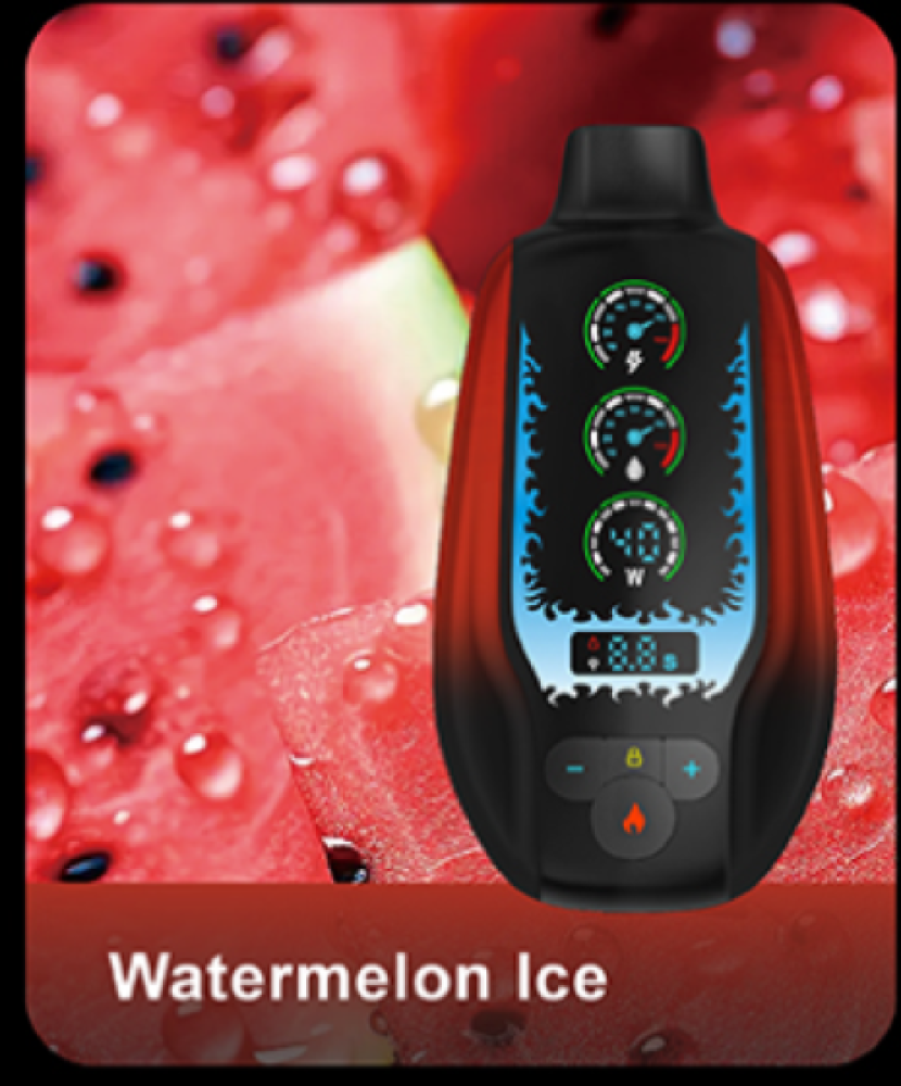 سحبة مزاج  اس اس بنكهة بطيخ ايس - mazag ss watermelon ice