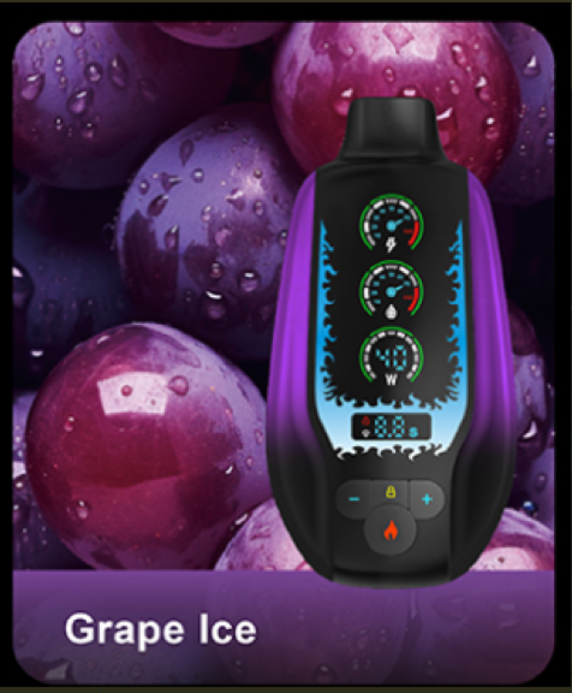 سحبة مزاج  اس اس بنكهة عنب ايس - mazag ss grape ice