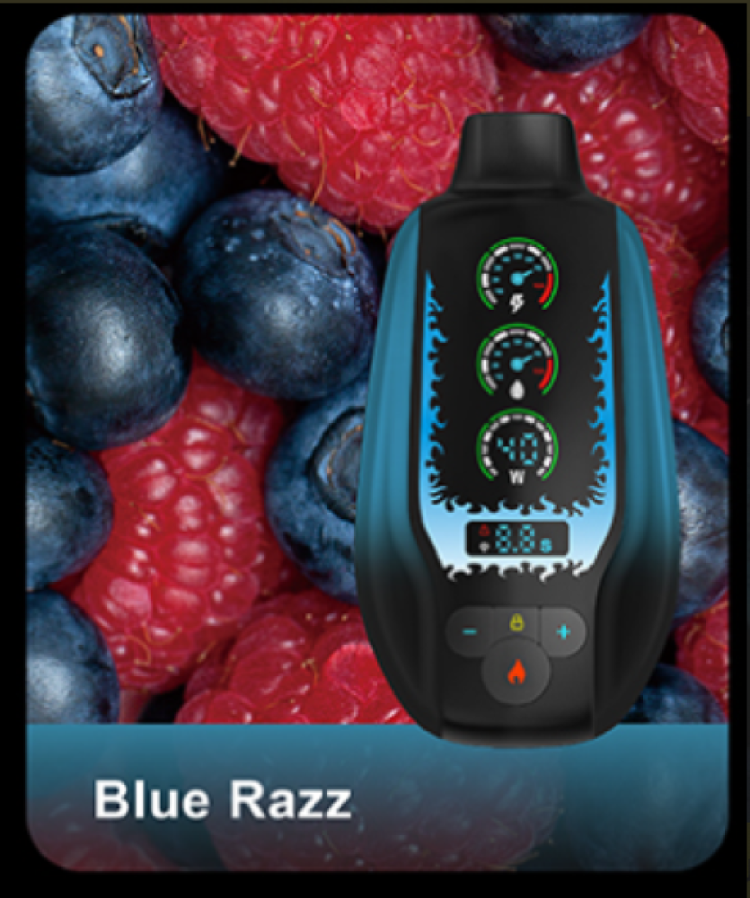 سحبة مزاج  اس اس بنكهة بلو راز - mazag ss blue razz