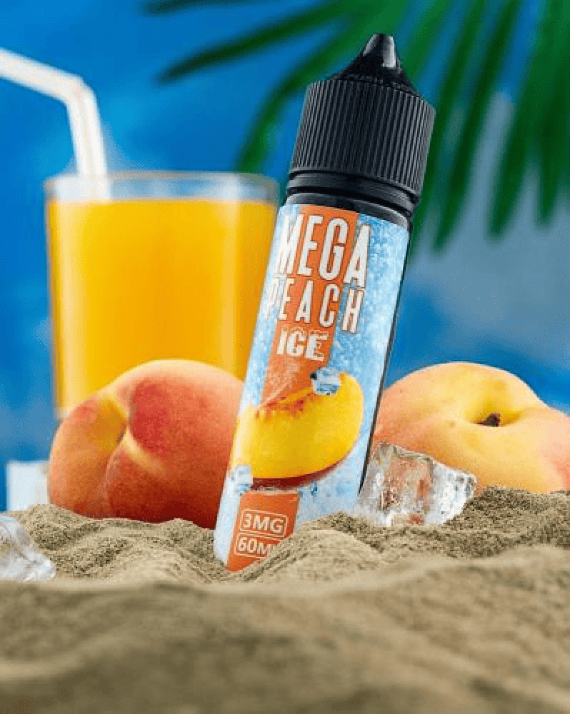 نكهة خوخ ايس ميجا فيب - Peach ice Mega