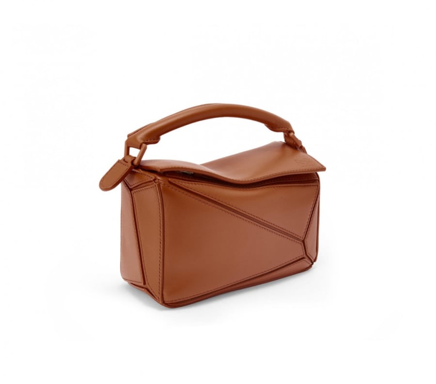 Mini Puzzle bag in satin calfskin