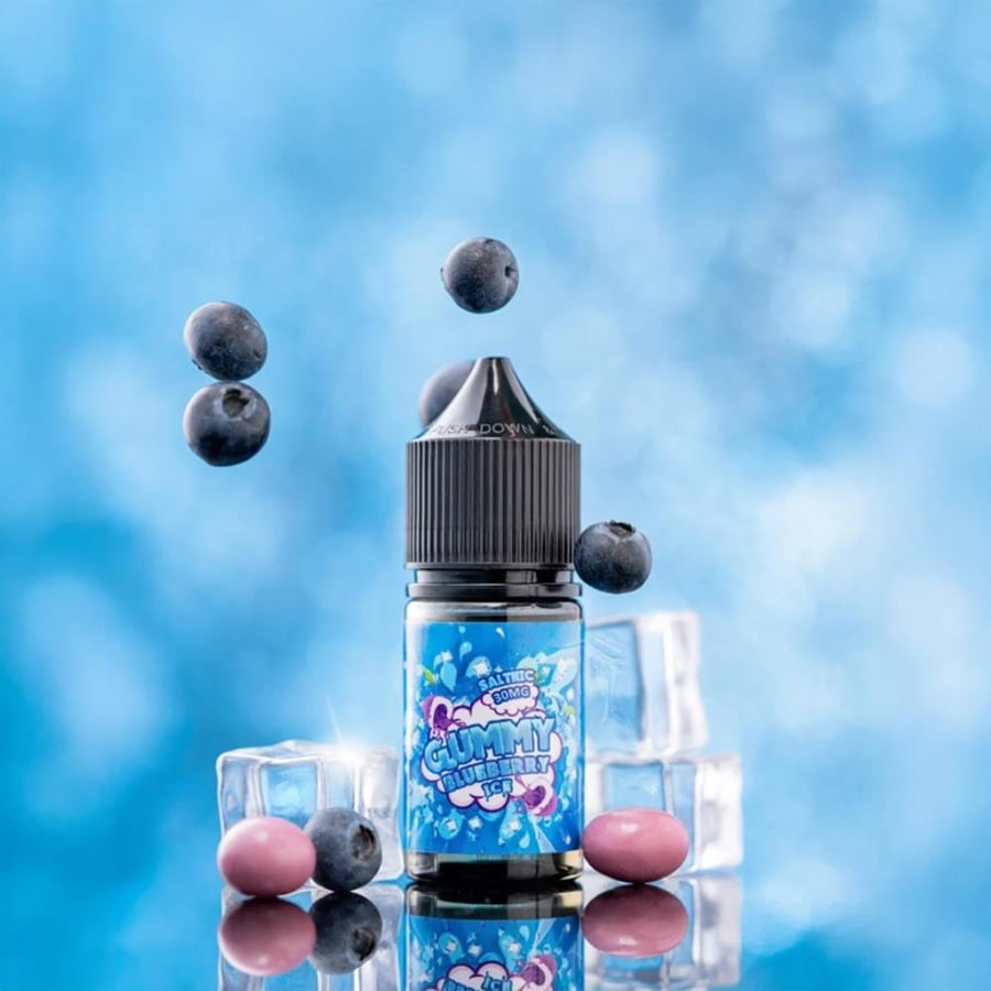 قمي توت ازرق ايس 30 مل - Gummy Blueberry Ice 30ml