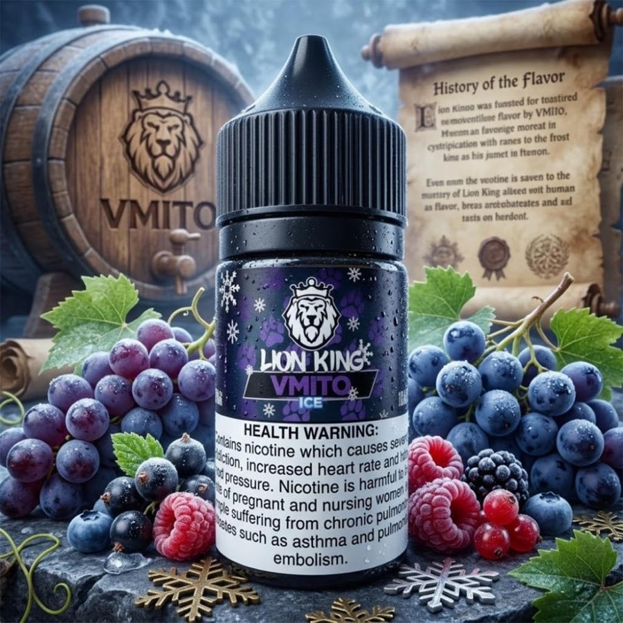 ليون كينق فيمتو ايس 30 مل - Lion King VMITO Ice 30ml