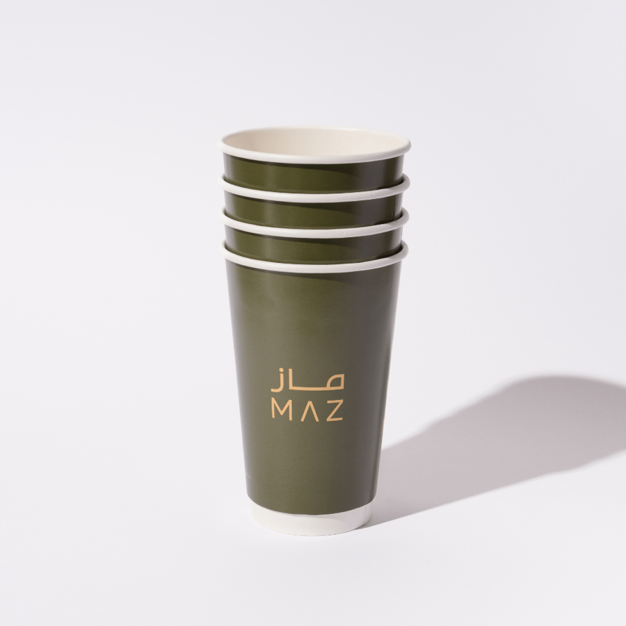 أكواب ماز - ورقية ( 16oz )