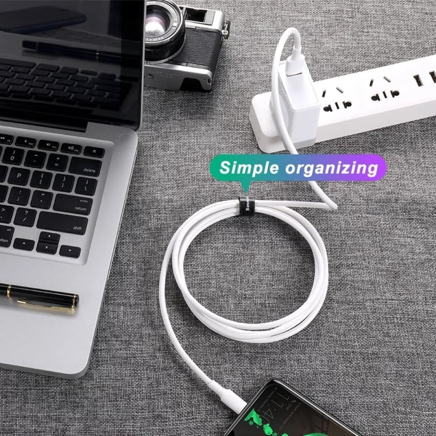 بيسوس | سلك شاحن تايب سي سريع جدا مدخل بنفسجي Baseus | USB-C Cable Fast 5A 40W CATSH 0.5M 1M 2M