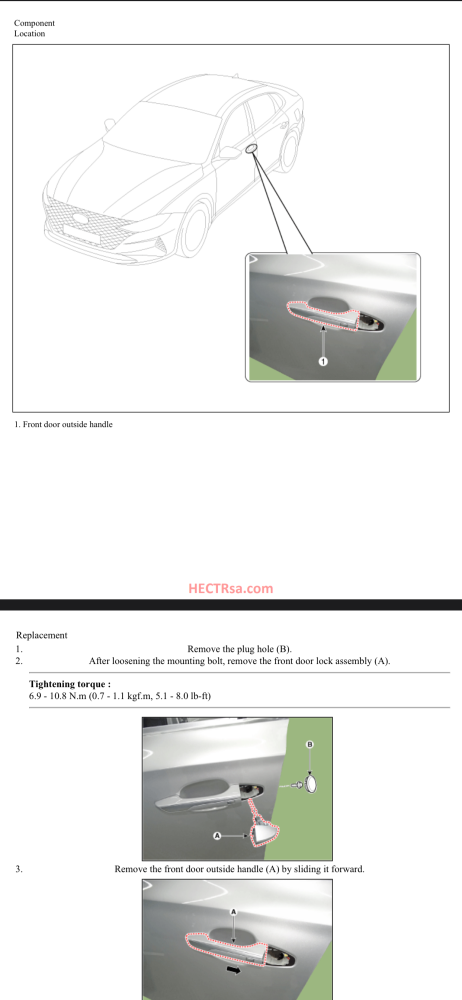 PDF maintenance methods booklet for Azira 2021-2023