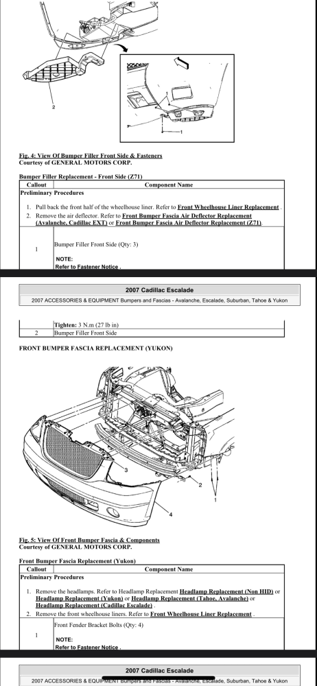 PDF booklet methods of maintenance GMC - Tahoe - Yukon - Escalade 2007-2013