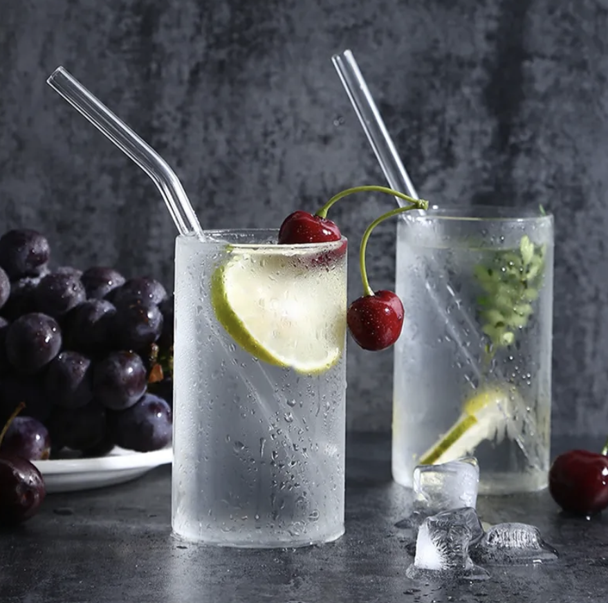Glass straws