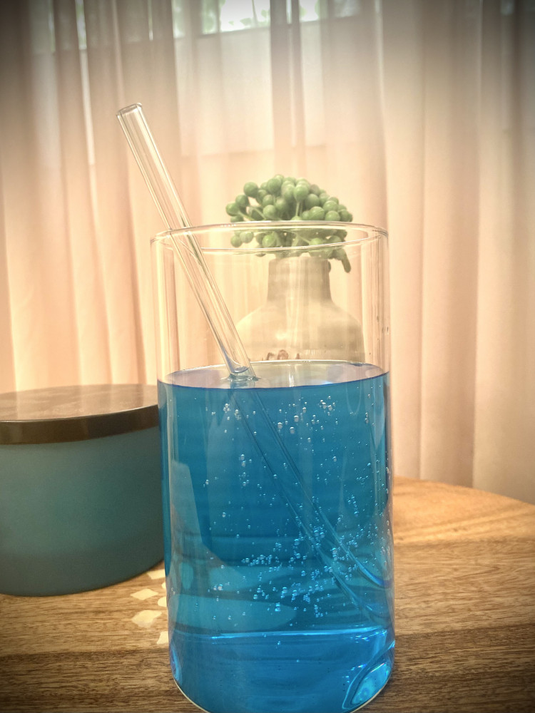 Glass straws