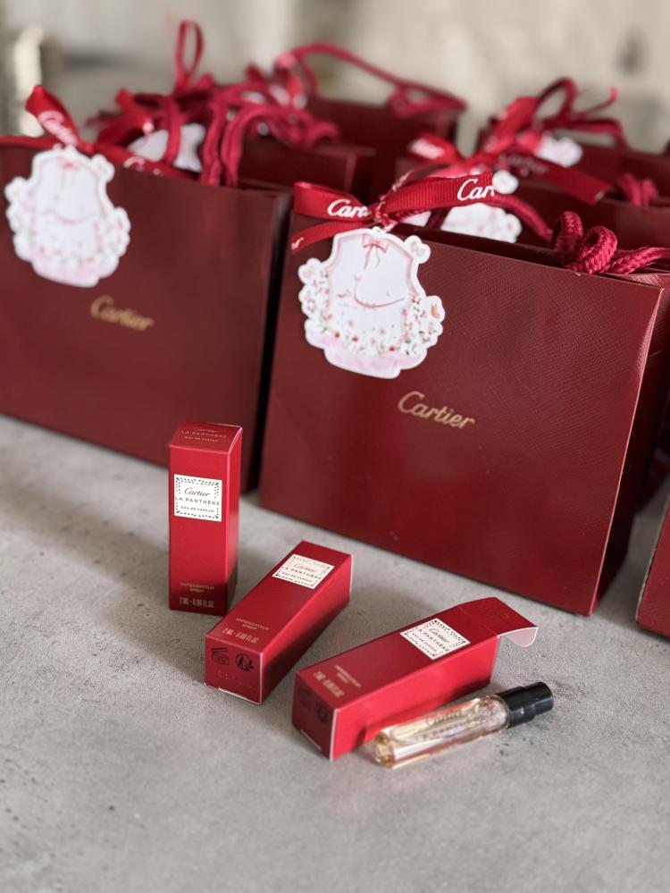 عطر كارتير 2 مل مع كيس - 10 حبات