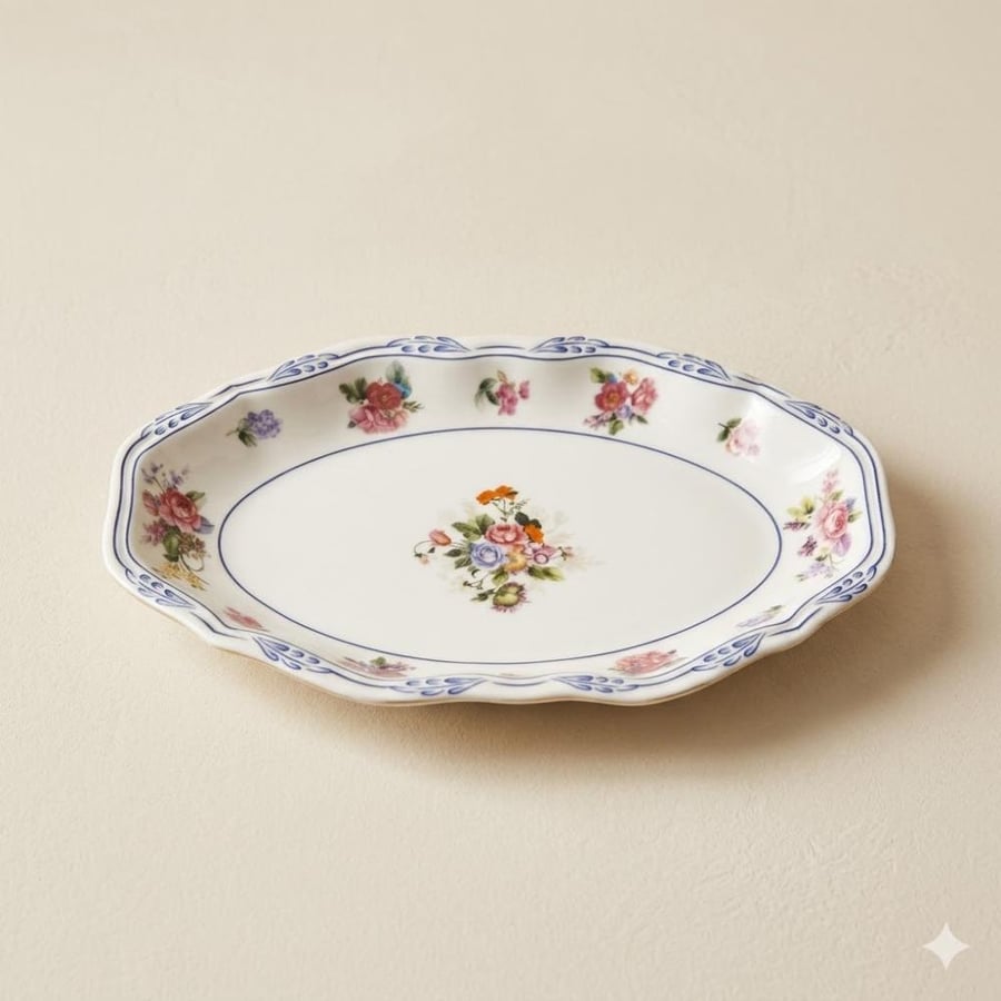 Oval serving dish 12 inch
