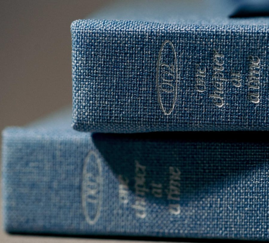 دفتر  لمساحتك الخاصه  - Page Of ( Blue)