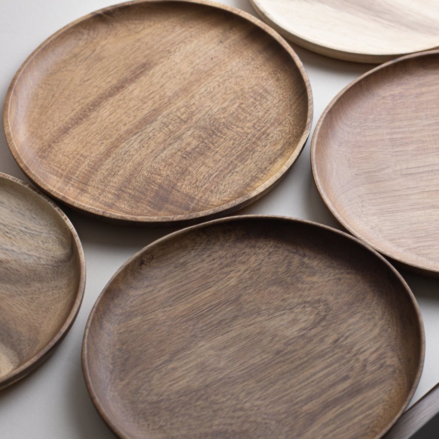soft wood plate - طبق