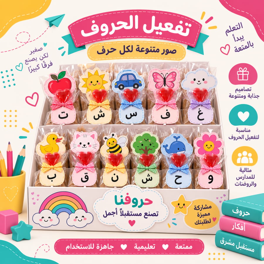 توزيعات تفعيل الحروف