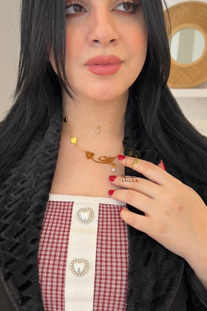 سلسال لؤلؤة المملكة -مطلي ذهب