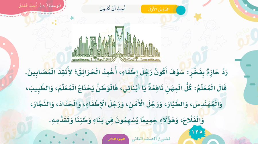 لغتي- الوحدة الثامنة