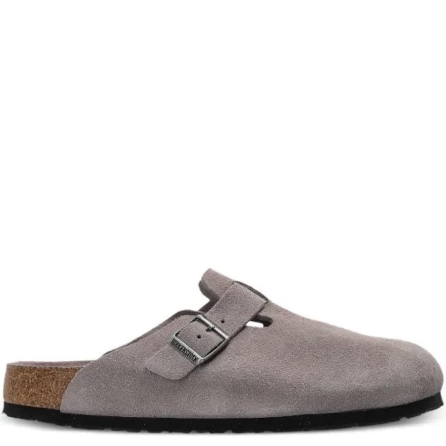 Birkenstock Boston suede clogs