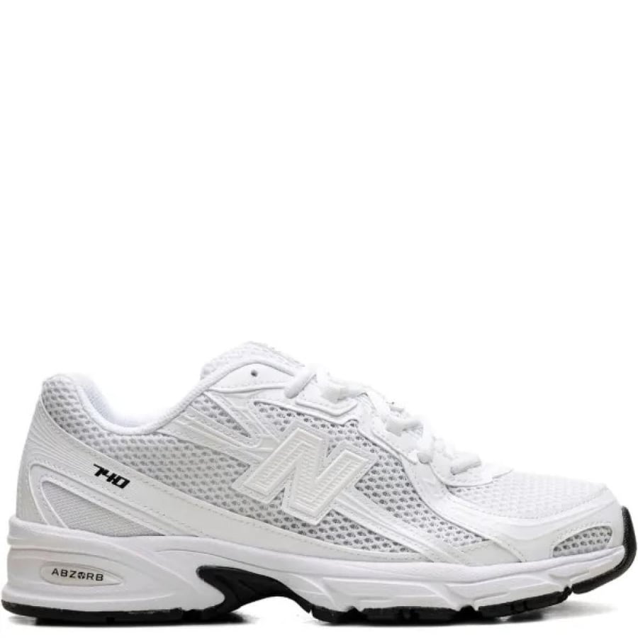 New Balance 740 "Triple White" sneakers