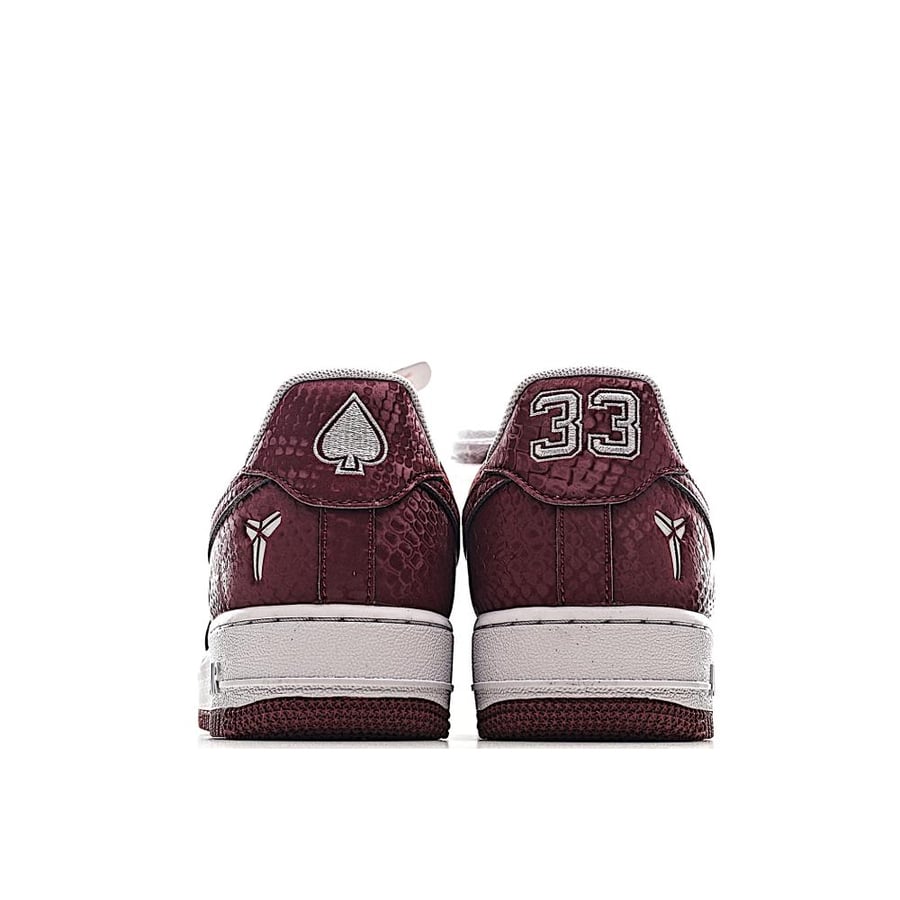 Nike x Kobe Bryant Air Force 1 Low 'Lower Merion Aces Team Red'
