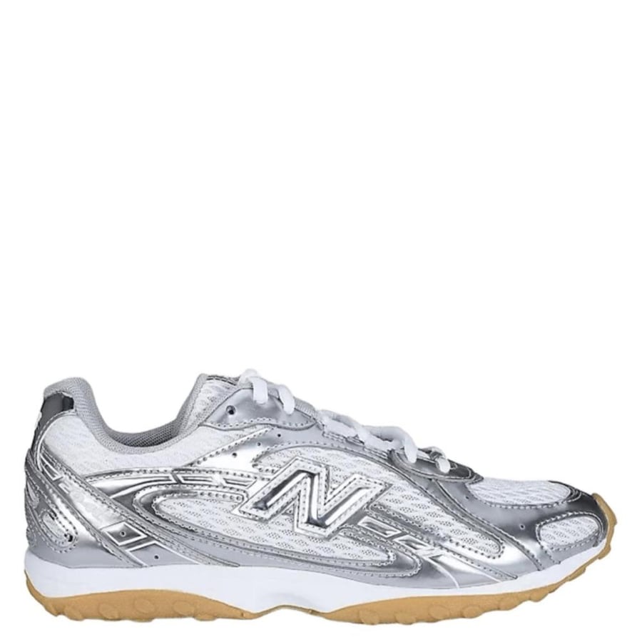 New Balance 204L Silver Metallic With White