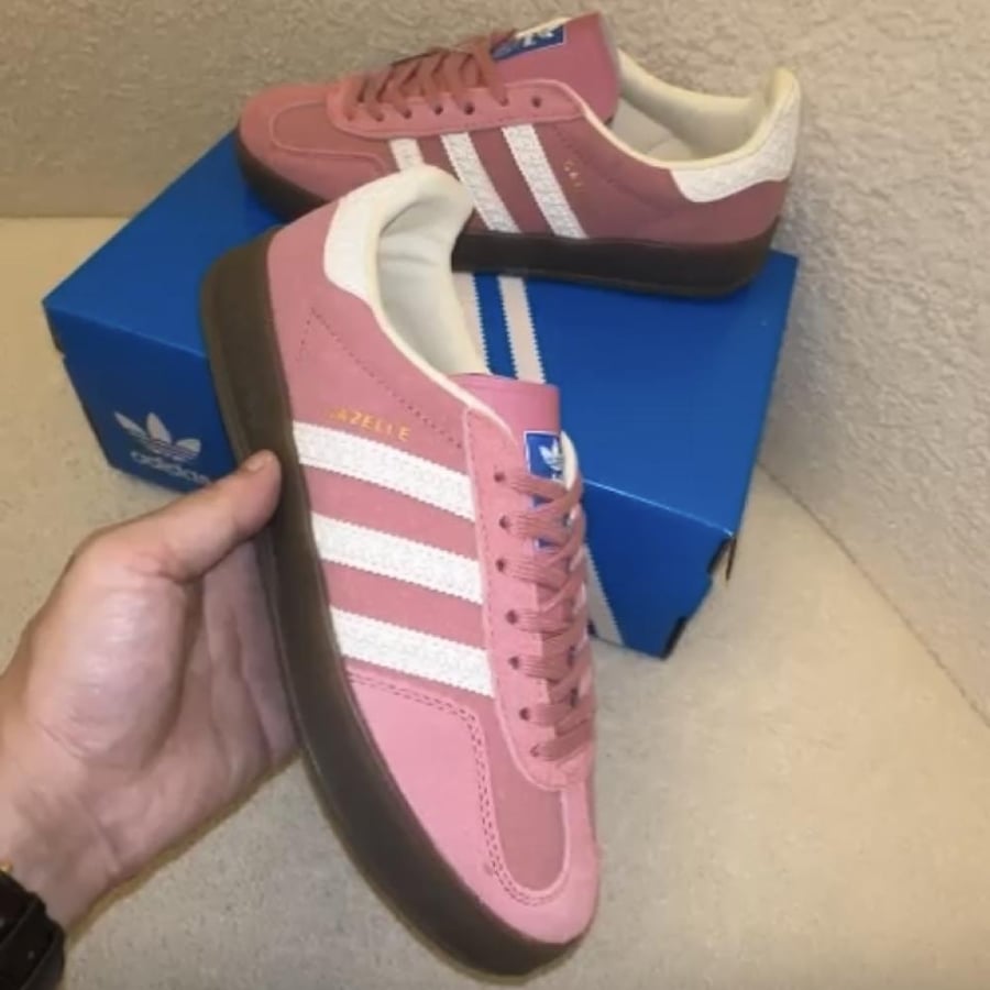 Adidas Gazelle Indoor 'Pink Cloud White'
