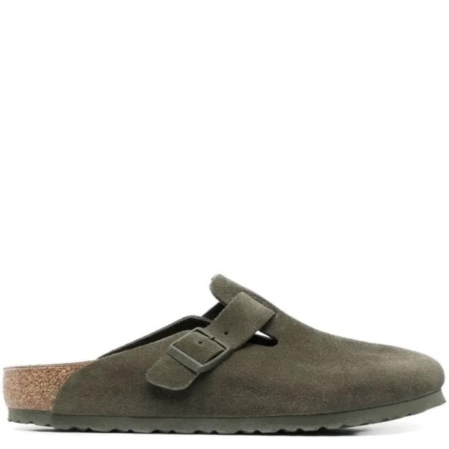 Birkenstock Boston suede clogs