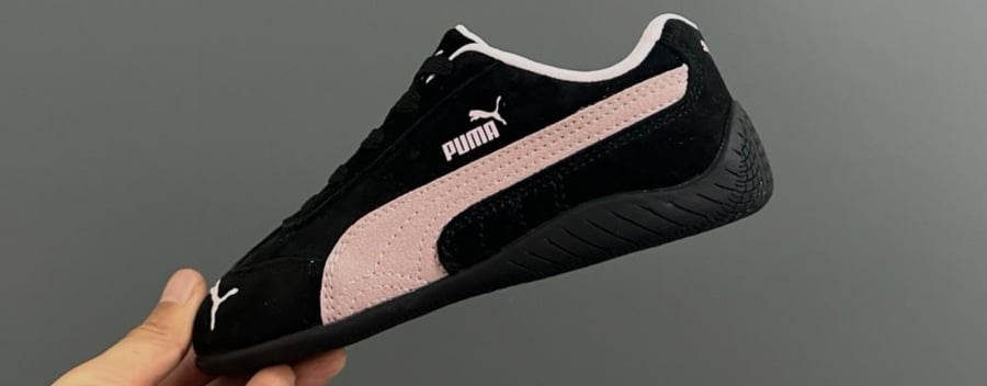 Puma Speedcat OG Black Pink Kids