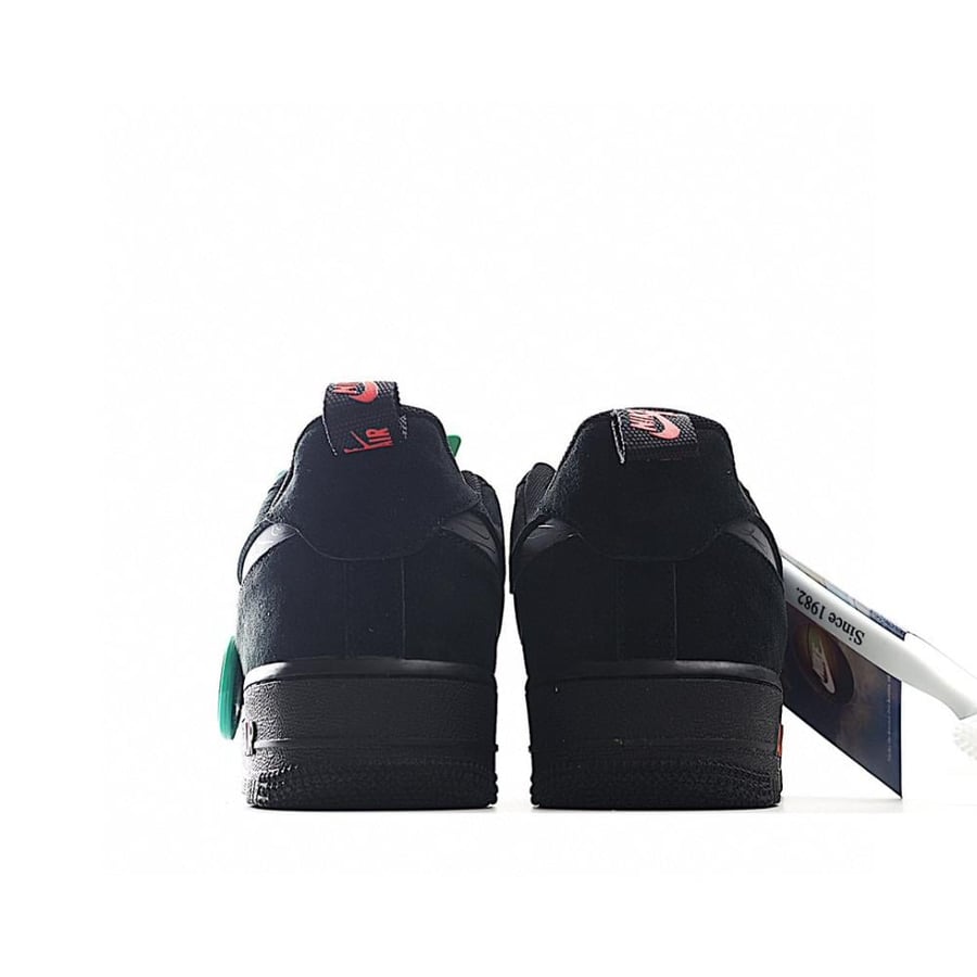 Nike Air Force 1 Low '07 LV8 'Multi-Swoosh Black Crimson'