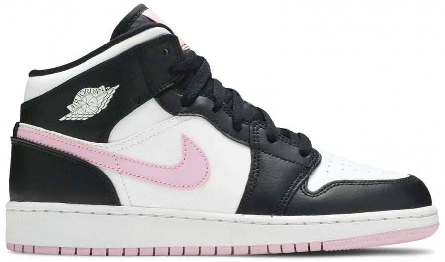 Air Jordan 1 Mid GS 'White Light Arctic Pink'