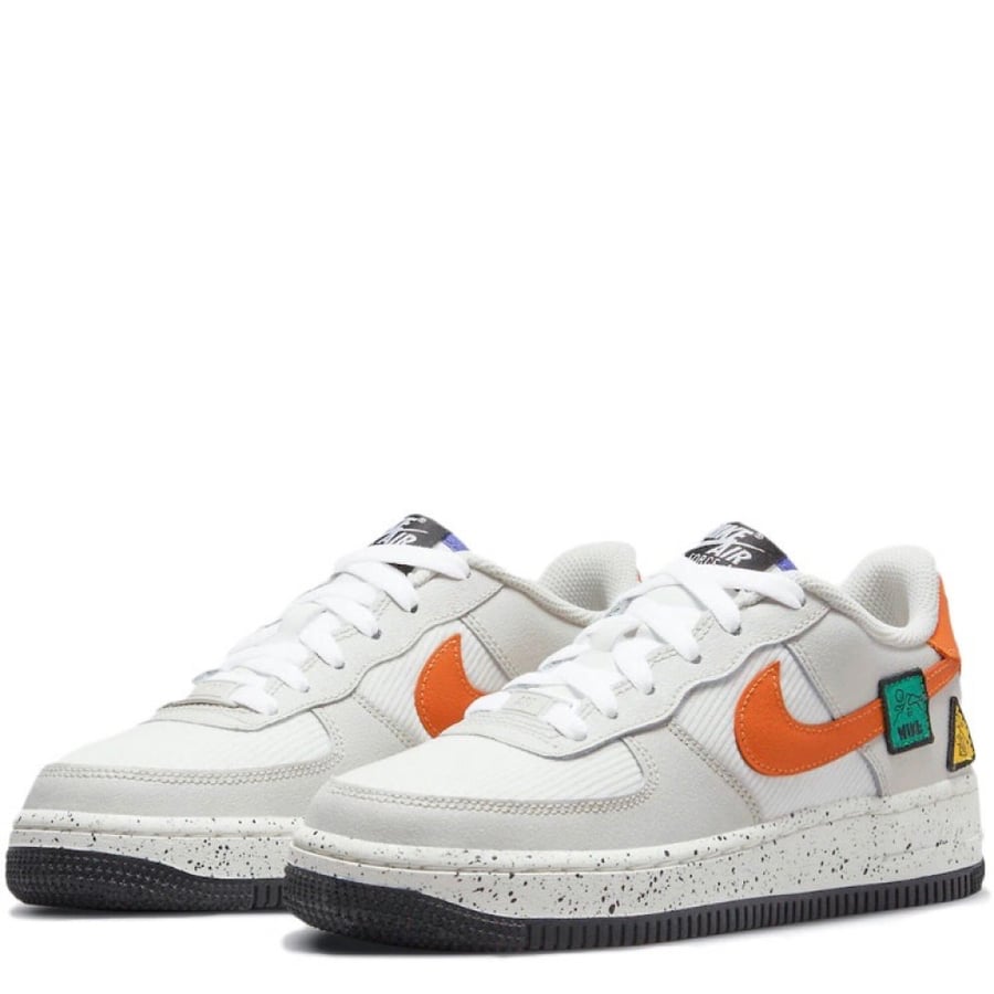 Air Force 1 Low Light Bone Sail Starfish Orange (GS)