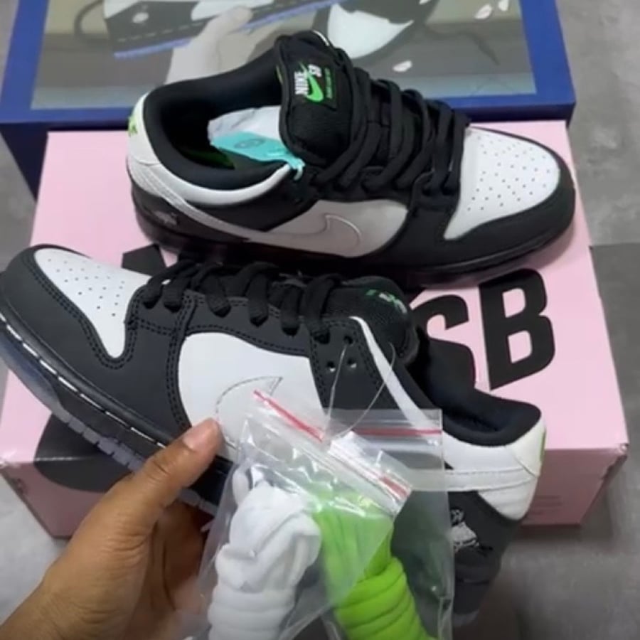 Nike SB Dunk Low Pro OG QS "Panda Pigeon"