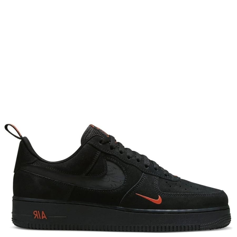 Nike Air Force 1 Low '07 LV8 'Multi-Swoosh Black Crimson'