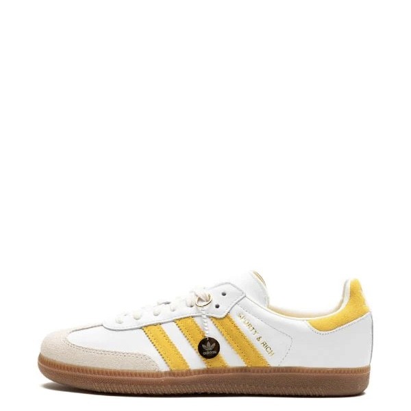 Adidas Samba OG "SPORTY & RICH - White Bold Gold"