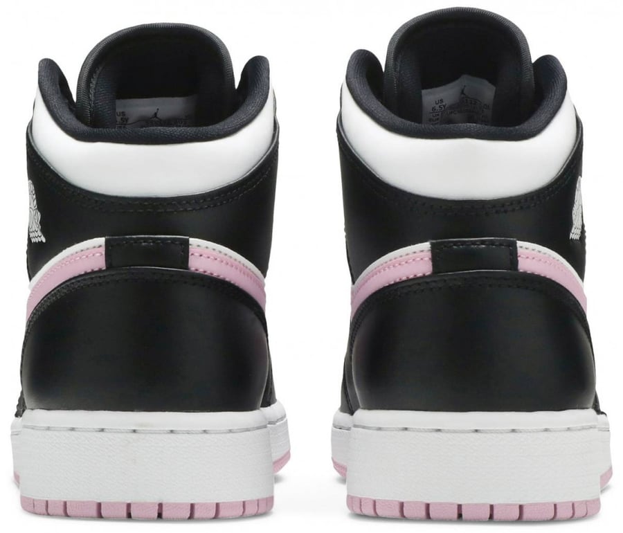 Air Jordan 1 Mid GS 'White Light Arctic Pink'