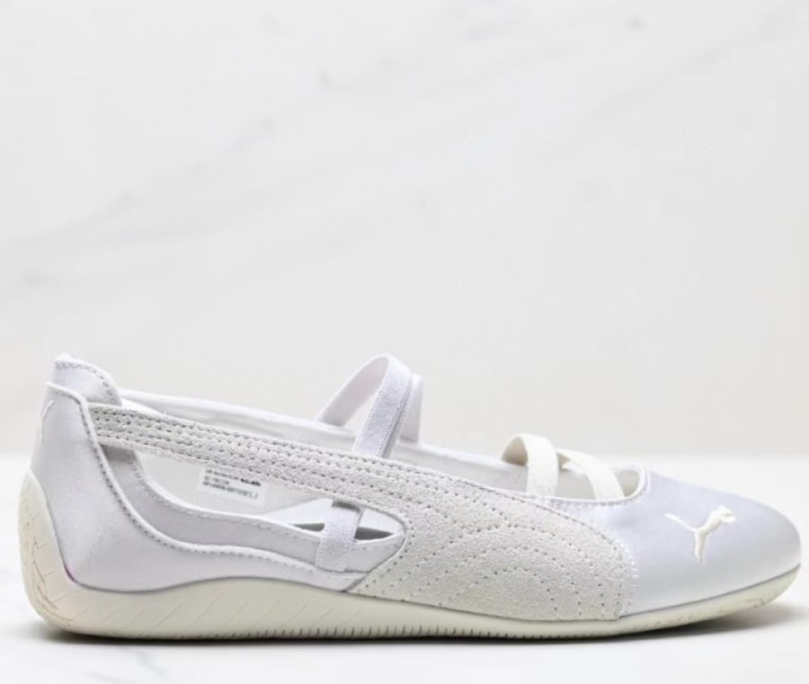 Puma Speedcat Ballet Satin 'Silver Mist Warm White'