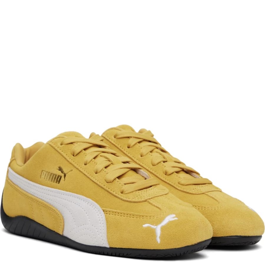PUMA Yellow Speedcat OG Sneakers