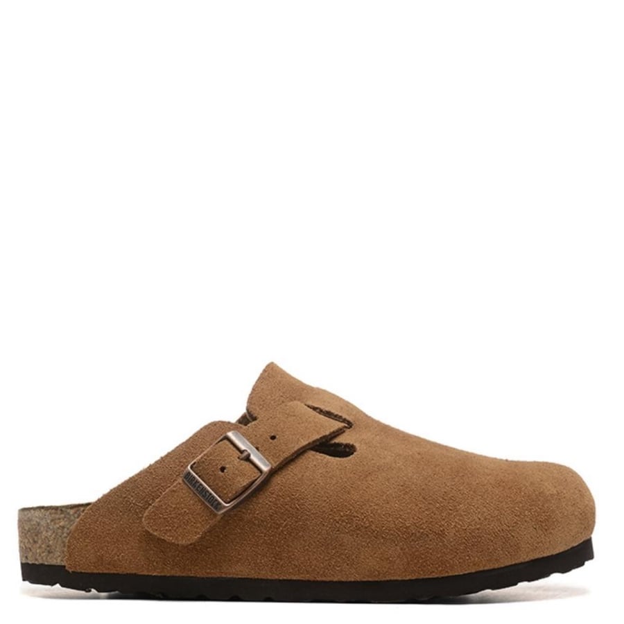 Birkenstock Boston suede clogs