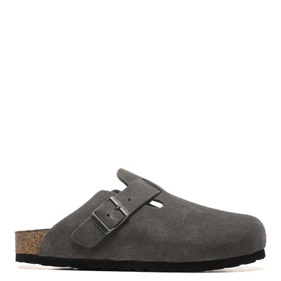 Birkenstock Boston suede clogs