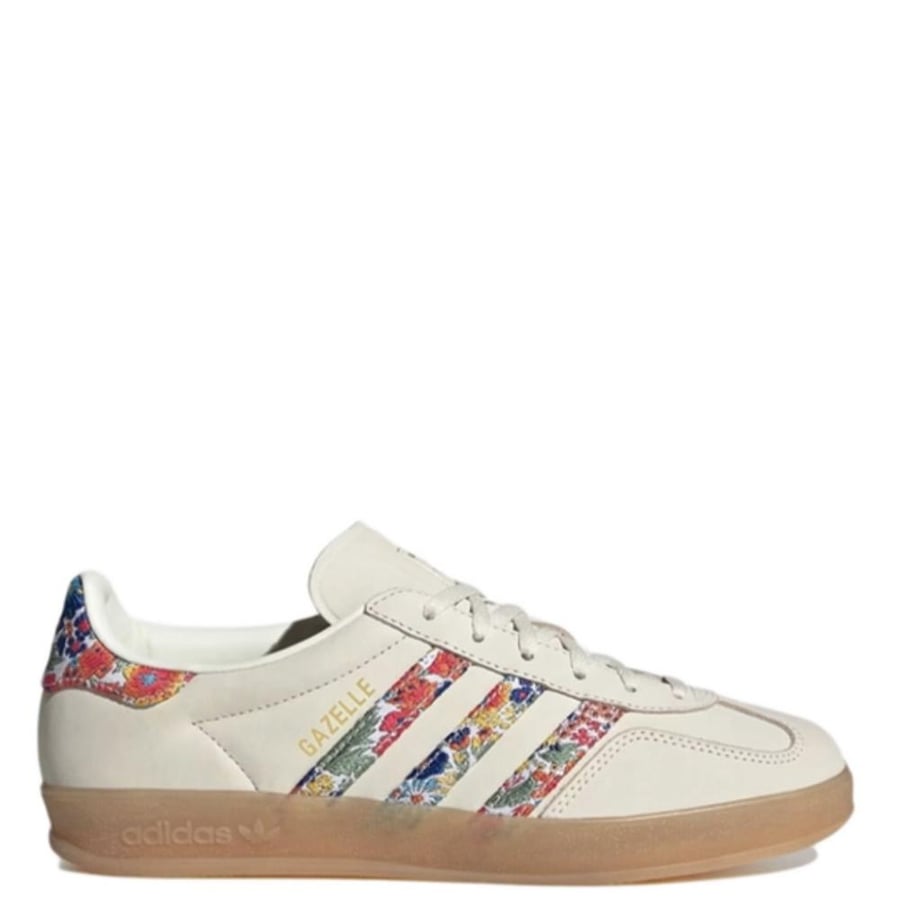 Adidas Gazelle Indoor Liberty London Floral Embroidery Stripes