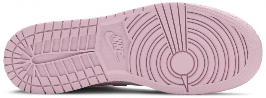 Air Jordan 1 Mid GS 'White Light Arctic Pink'